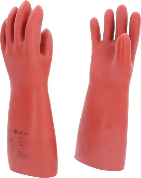 KS Tools Elektriker-Sicherheithandschuh mit mechanischen und thermischen Sicherheit Grösse 10 Klasse 3 rot Länge: 410 mm...