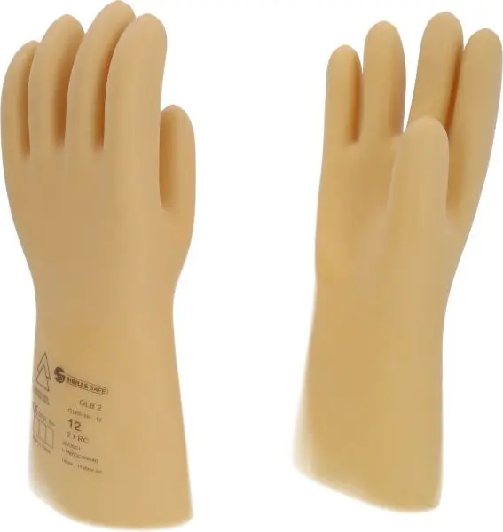 KS Tools Elektriker-Sicherheithandschuh mit Sicherheitisolierung Grösse 12 Klasse 2 weiß 117.0059
