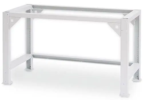 Bedrunka+Hirth Pack- und Arbeitstischgestell ohne Arbeitsplatte 1500 x 650 x 694-1044 mm 03.15.001.6