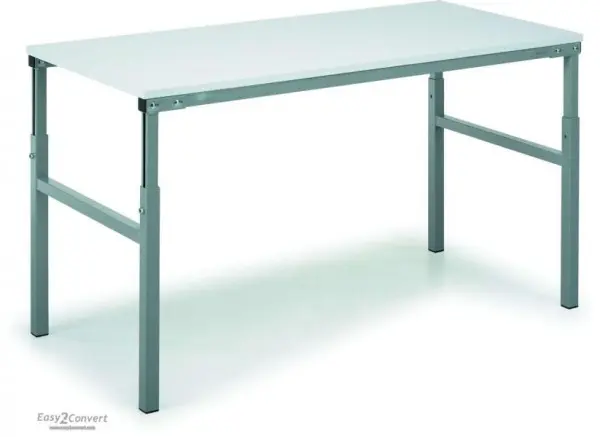 Treston Arbeitstisch 700x1200mm grau TP-712