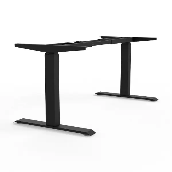 BMB Elektrisch höhenverstellbares Steh-Sitz-Gestell E-MORE 2M3S 610-1270 mm verkehrsschwarz RAL 9017 301 109212
