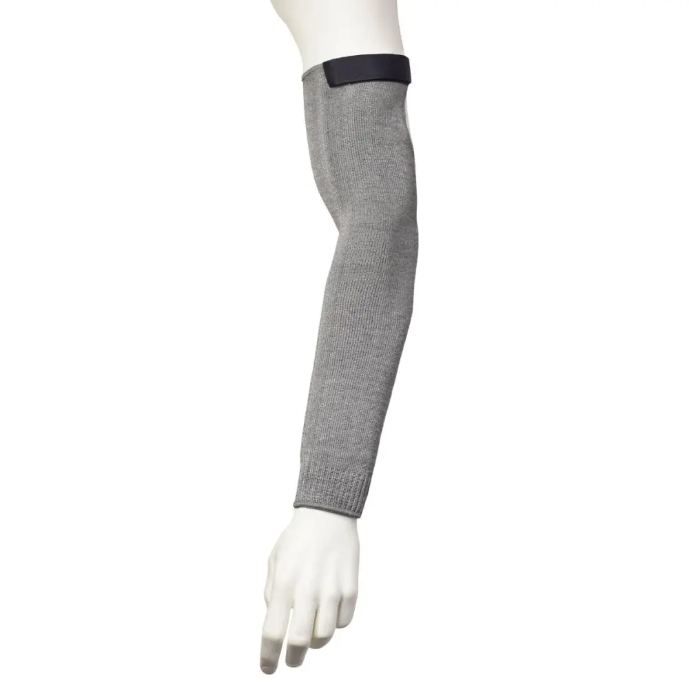 NITRAS CUT F PRO Schnittschutz-Armschoner grau Länge 40 cm mit Klettverschluss am Oberarm STANDARD 100 OEKO-TEX® VE: 100...