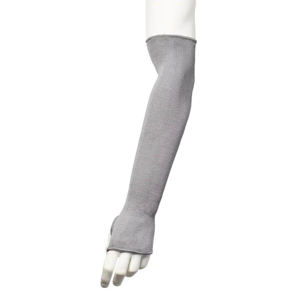 NITRAS CUT F PRO Schnittschutz-Armschoner grau Länge 45 cm mit Daumenloch STANDARD 100 OEKO-TEX® VE: 100 Paar 6895
