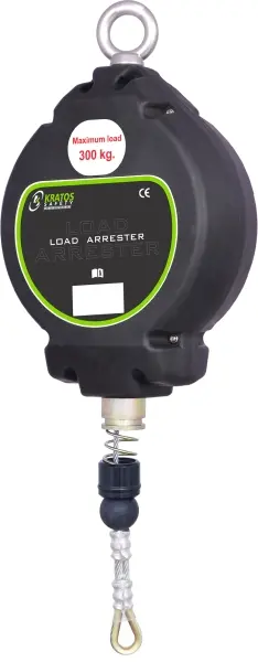 Funcke Lastgewissungsgerät LSG Typ LA10 Kunstsoff-Gehäuse / Stahlseil 10 m / maximale 300 kg 60020112