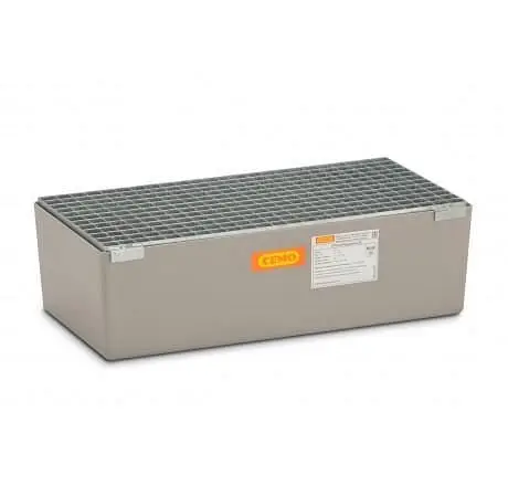 Cemo Auffangwanne mit verzinktem Stahlgitterrost 65-RC 10381