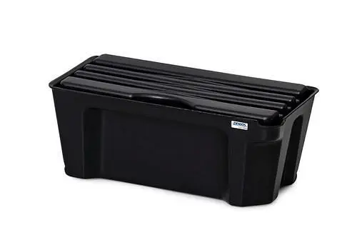 DENIOS base-line Kleingebindewanne base-line aus Polyethylen (PE) mit Ablauf und PE-Gitterrost 5 Liter 290885