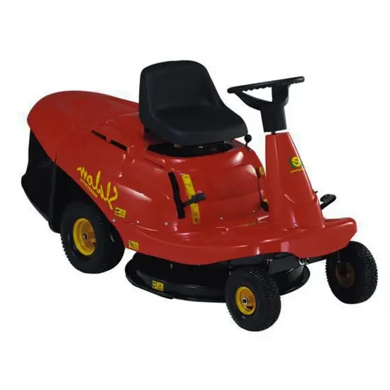 Eurosystems SLALOM 67 - Mikro Rider Aufsitzrasenmäher- Motor B&S 3105 PowerBuilt - Hydrostatgetriebe mit LED-Arbeitsleuchte