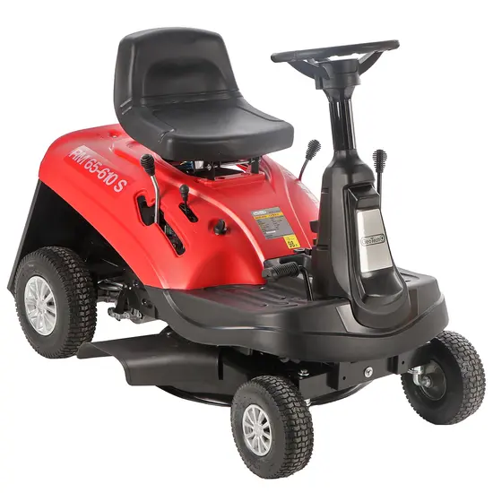 Mähroboter- Geotech RM 65-610 S- Aufsitzmäher Minirider- 196ccm Motor mit E-Starter