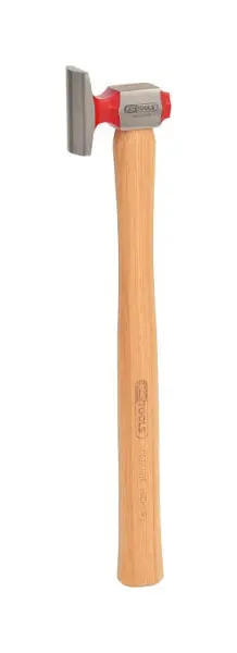 KS Tools Karosserie-Standard-Hammer kräftig gewölbt 30x45mm 140.2319