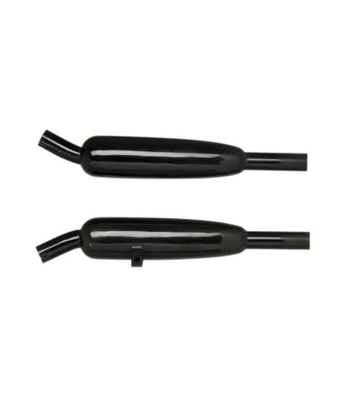 Auspuff Moto Schwarze Toga für Thruxton 900 EFI und 900 Carb | Edelstahl