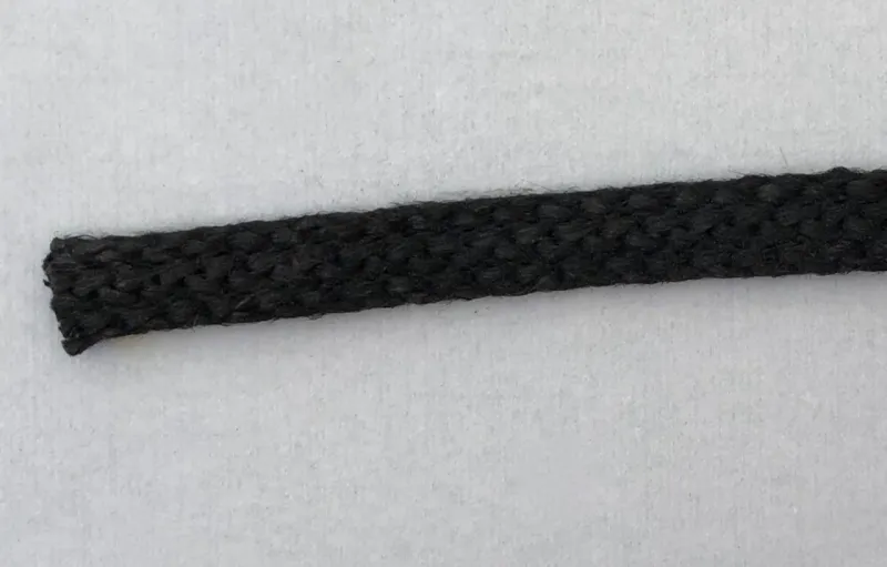Schwarze Flachdichtung 16x5mm Dichtschnur | Öl- und kältestabil |