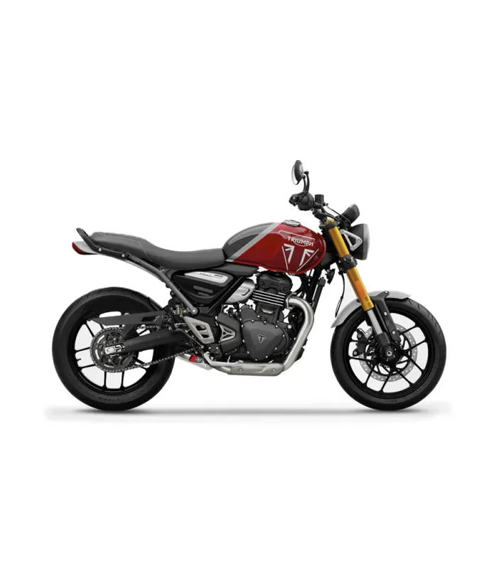 Auspuff für Speed 400 Triumph - Komplettset - Zard mit Schutzhandschuhen