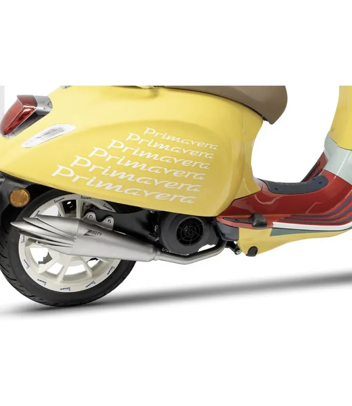 Auspuff für Vespa Primavera 125/150 "DOLCEVITA" (20-23) - Zard Länge 450 mm