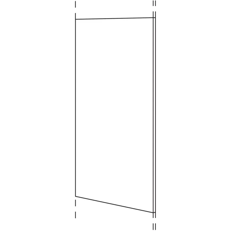 Aerodynamik nobilia Frontblende (1-teilig) durchgehend F906-594 59,4 cm