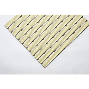 Anti-Rutsch PVC-Profilmatte, pro lfd. m, Lauffläche aus Hart-PVC, rutschsicher, Breite 1000 mm, elfenbein.