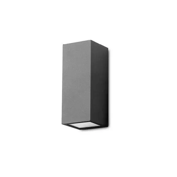 Forlight Wandleuchte Cube Schwarz Sandgestrahlt PX-0127-NEG