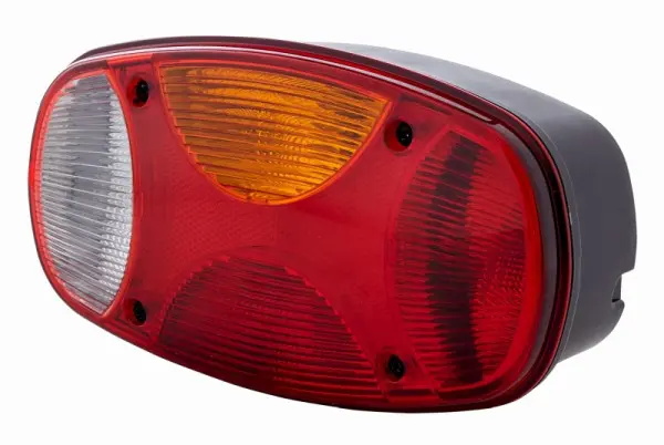 HELLA Heckleuchte Cargoluna Glühlampe 12V Anbau/geschraubt Lichtscheibenfarbe: mehrfarbig Stecker: Sicherheit-Kontakt-Ste...