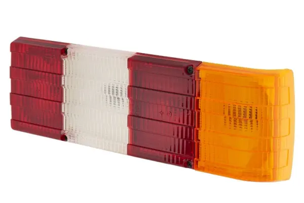 HELLA Heckleuchte - Glühlampe - 12V - Einbau/geschraubt - Lichtscheibenfarbe: mehrfarbig - Stecker: Flachstecker - rechts...