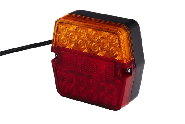 HELLA VALUEFIT Heckleuchte Valuefit LED 12/24V Anbau/geschraubt Lichtscheibenfarbe: rot/gelb links/rechts Rückstrahler 2V...