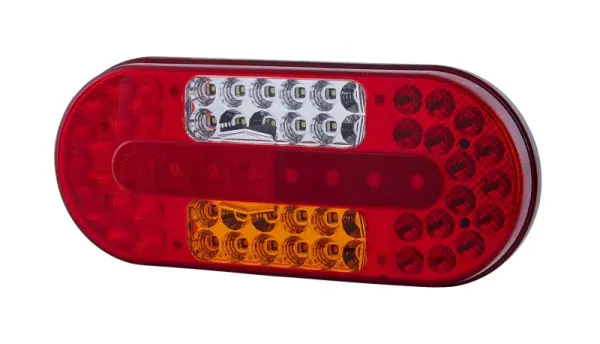 HELLA VALUEFIT Heckleuchte Valuefit LED 12/24V Anbau/geschraubt Lichtscheibenfarbe: mehrfarbig Stecker: offene Kabelenden ...