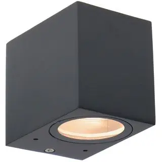 LED's light Außenleuchte ohne Leuchtmittel - wandleuchte San Diego - 1 StückGU10 IP44 - Anthrazit 1000660