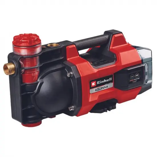 Einhell Aquinna 18/30 F LED - Akku-Gartenpumpe - SOLO - ohne Akku und Ladegerät aus UV-beständigem Material
