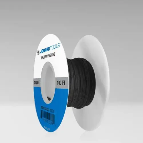 28 AWG Kynar Schwarz Wire CSW Low Strip Force KSW28BLK-0100 (100 FT)