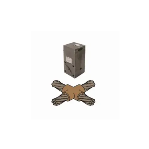 Burndy B425 Cross Mold Horizontal to Horizontal Cable