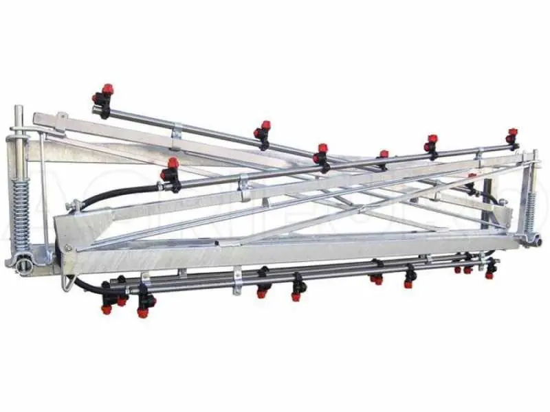 Mechanische, verzinkte Spritzgestänge 12 Mt, 24 Düsenstrahlen
