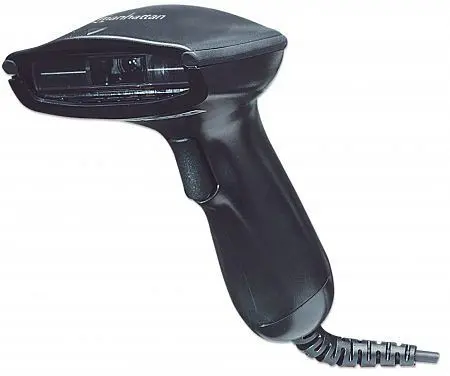 MANHATTAN CCD Long Range Barcodescanner 500 mm Scanreichweite USB schwarz 460835
