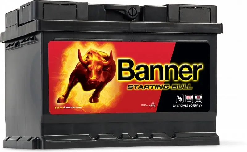 Banner Starting Bull 555 19 PKW Batterie Erstausrüsterqualität 010555190101