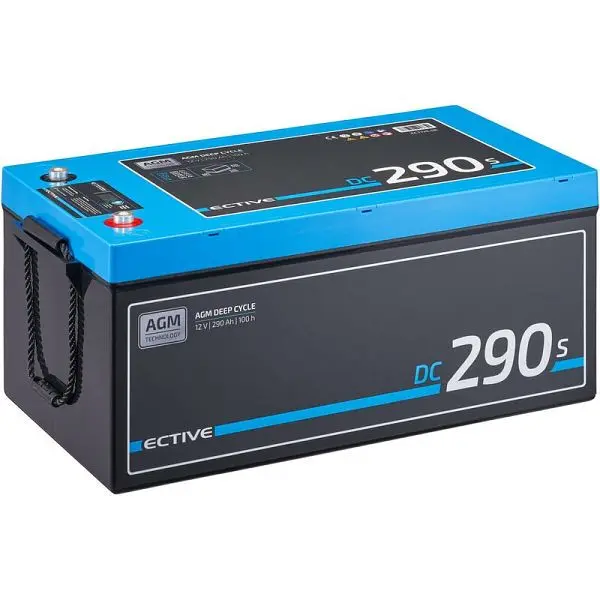 ECTIVE DC 290S AGM Deep Cycle mit LCD-Display 290Ah Versorgungsbatterie TN3803