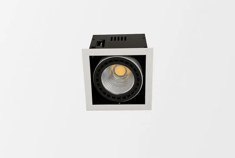 Abalight LED Downlights BOX 200 SOLO 3000K weiss Ra85 Flood Beam 17422