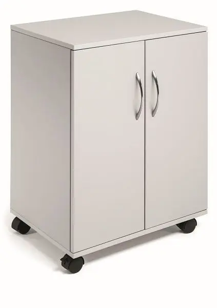 DURABLE Multifunktionswagen 74/53 geschlossen grau 311510