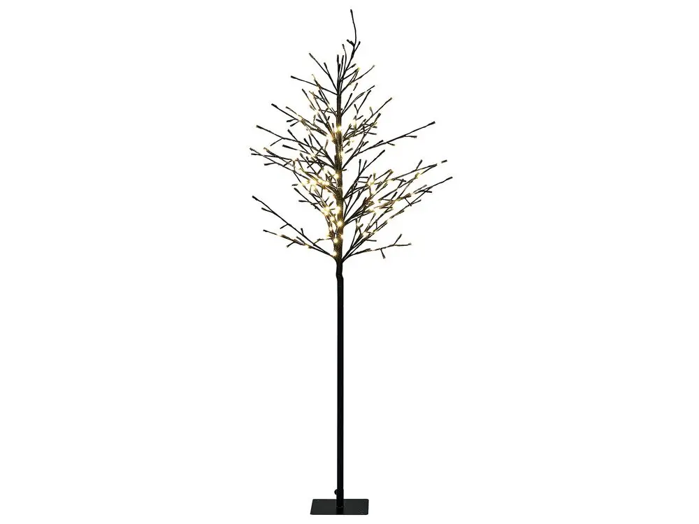 Outdoor Weihnachtsbeleuchtung LED schwarz Tannenbaum 150 cm IKOLA