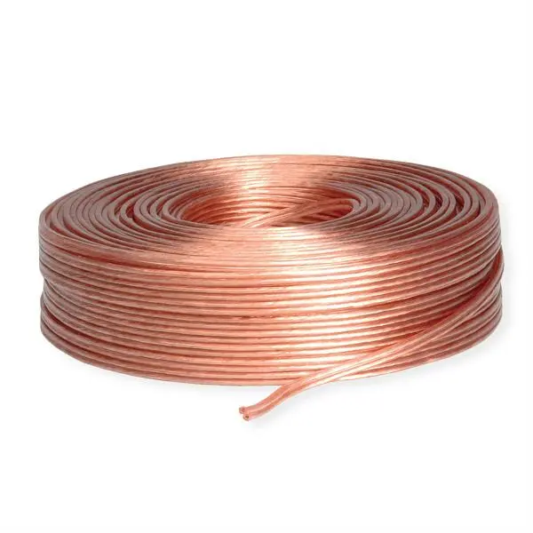 VALUE Lautsprecherkabel transparent Querschnitt: 2x 25 mm² VE: 100 m 11.99.4511
