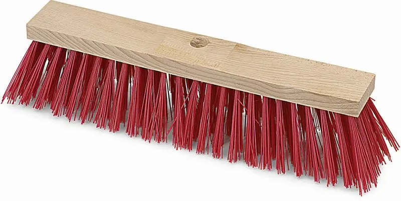 Nölle Straßenbesen Elaston 40 cm 6 x 18 Reihen Stattelholz Stielloch VE: 10 Stück 248200