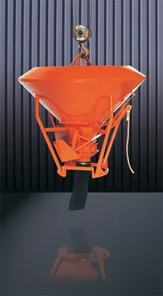 Eichinger Betonsilo 1010.9 600l Angeschweißte Kette Federzug Auslauf Ø 200 mm Modell IMER 10100900300010