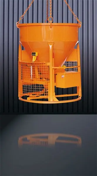 Eichinger Betonsilo 1016.16 2000l Angeschweißte Kette Funkskostspieligung Auslauf Ø 300 mm 10161604500000