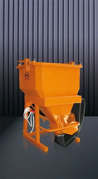 Eichinger Betonsilo 1033.10 750l Bügel/Traverse Hebelverschluss Auslauf Ø 150 mm 10331000300000