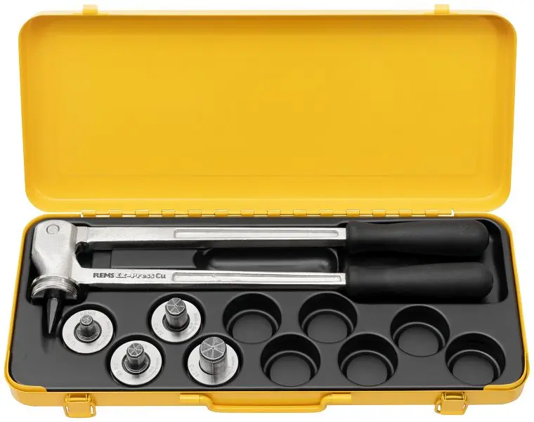REMS Hand-Rohraufweiter Ex-Press Cu Set 15-18-22-28 150006 R