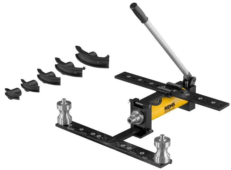 REMS Python Ölhydraulischer Rohrbieger Set St 3/8-1 1/4'' 3/8-1/2-3/4-1-1 1/4'' 590020 R