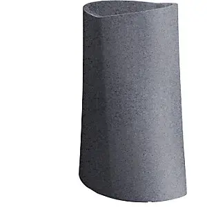 Pflanzbehälter, VARIA, HxBxT 1100 x 750 x 740 mm, granit düster.