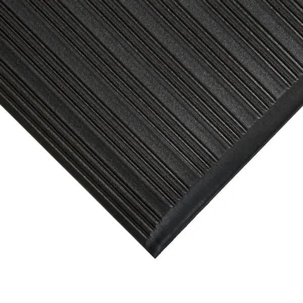 COBA Orthomat Ribbed Schwarz 0.9m x lfm AL010003C