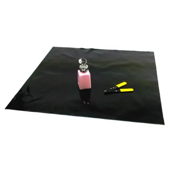 Dönges Lacktischdecke ca. 65 x 65 cm schwarz 102723