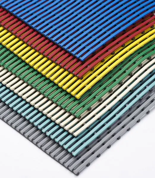 EHA Nassraummatte grün Breite 40 cm Weich-PVC Meterware 93205