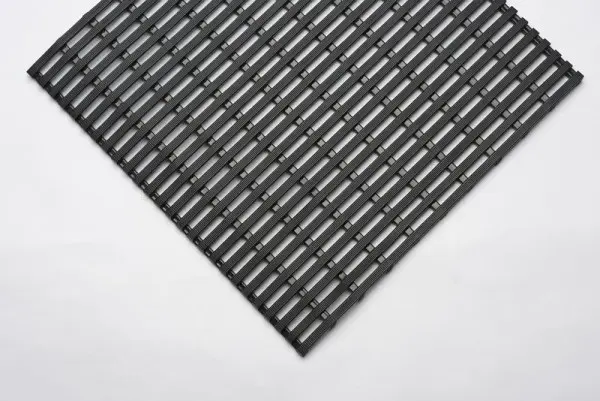 EHA Nassraummatte schwarz Breite 100 cm Weich-PVC Meterware 93001