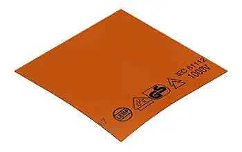 Lemp Gummiabdecktuch 125x 125x10mm 641201