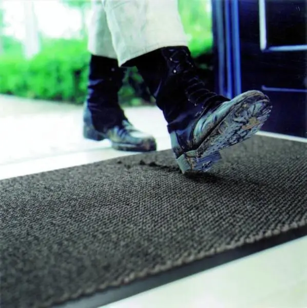 miltex Arbeitsplatzmatte Schmutzfangmatte PP 90 x 150 cm anthrazit 33021