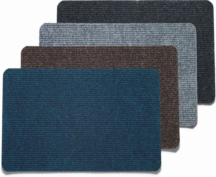 Nölle Nadelfilzmatte gerippt 60 cm lang 40 cm breit 4 Farben sortiert VE: 10 Stück 712025
